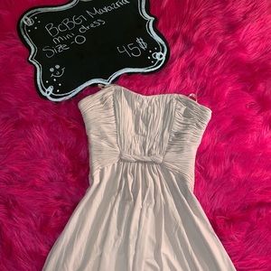 Cute white mini dress